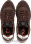 Sun68 Leren en stoffen sneakers TOM Solid Brown Heren - Thumbnail 5