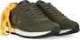 Sun68 Leren en Stoffen Sneakers TOM Solid Green Heren - Thumbnail 4