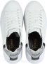 Sun68 Leren Logo Sneakers met Contrast Zool White Dames - Thumbnail 5