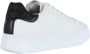 Sun68 Leren Logo Sneakers met Contrastzool White Dames - Thumbnail 3