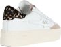 Sun68 Leren Sneakers met Contrast Inzetstukken White Dames - Thumbnail 3