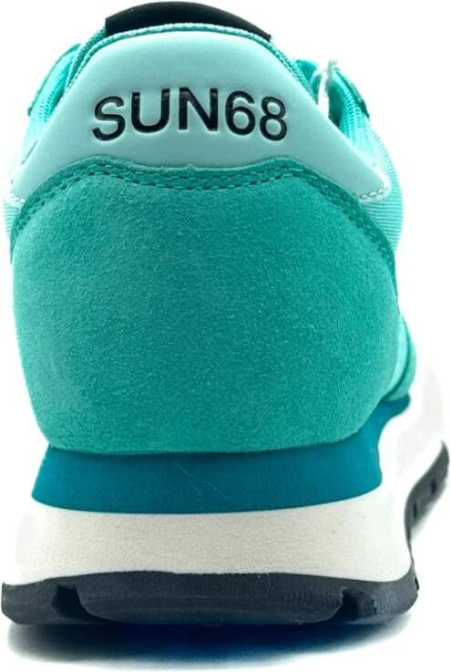 Sun68 Lichtblauwe Sneakers Ally Solid Blue Dames