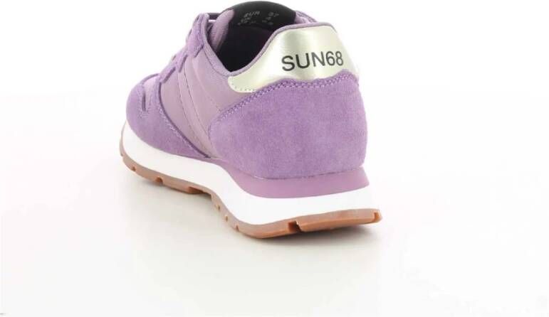 Sun68 Lila Ally Gold Damesschoenen Purple Dames