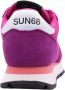 Sun68 Nylon Sneakers met Eco-Leer Inzetstukken Purple Dames - Thumbnail 8