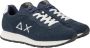 Sun68 Marineblauwe Sneakers met Innovatief Design Blue Heren - Thumbnail 28