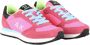 Sun68 Meisjes Ally Solid Nylon Teen Sneakers Roze Dames - Thumbnail 10