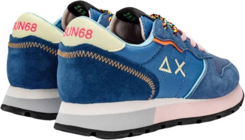 Sun68 Blauwe Sneakers voor Heren Multicolor Dames