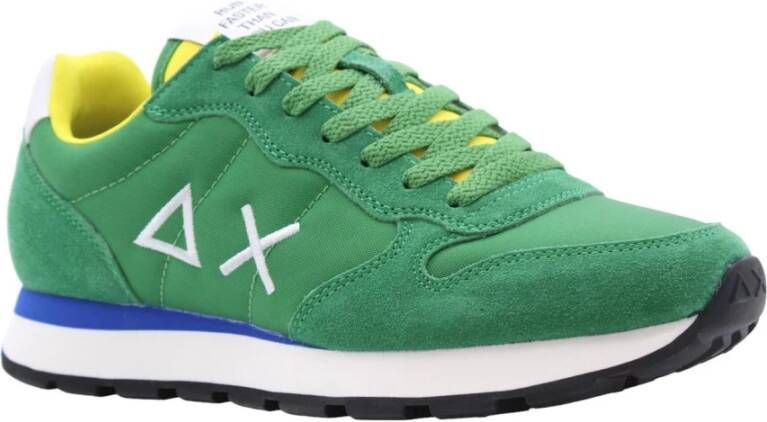 Sun68 Nago Sneaker Stijlvol en Trendy Schoeisel Green Heren