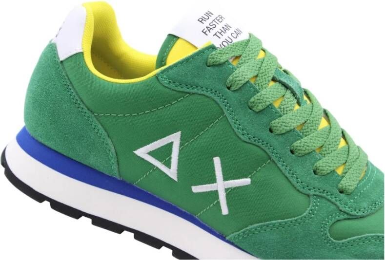 Sun68 Nago Sneaker Stijlvol en Trendy Schoeisel Green Heren