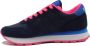 Sun68 Navy Blauwe Hardloopschoenen Blue Heren - Thumbnail 3