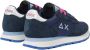 Sun68 Navy Blauwe Platte Schoenen Blue Dames - Thumbnail 8