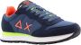 Sun68 Sun 68 Tom Fluo heren sneaker Donkerblauw - Thumbnail 16