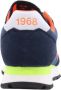 Sun68 Sun 68 Tom Fluo heren sneaker Donkerblauw - Thumbnail 22