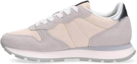 Sun68 Platte schoenen Wit Ally Gold Silver Beige Dames