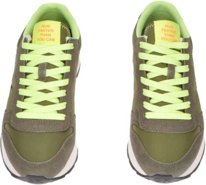 Sun68 Retro Running Groene Sneakers Green Heren