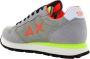 Sun68 Fluo Hardloopschoenen TOM Model Grijs Multicolor Heren - Thumbnail 7