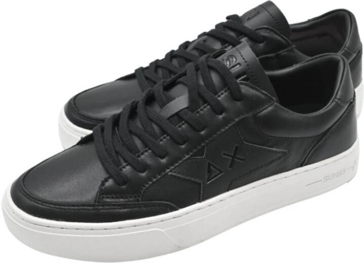 Sun68 Skate Sneakers in Zwart Black Heren