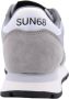 Sun68 Zilver Nylon Sneakers Ally Bright Gray Dames - Thumbnail 5