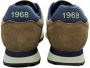 Sun68 Sneaker Tom Solid Beige Schoen cm Suede Nylon Leer Heren Veterschoenen - Thumbnail 5