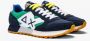 Sun68 Jaki Tricolors Sneaker Mannen Groen blauw - Thumbnail 8