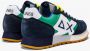 Sun68 Jaki Tricolors Sneaker Mannen Groen blauw - Thumbnail 9