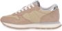 Sun68 Beige en Goud Glitter Sneakers Beige Dames - Thumbnail 11