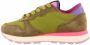 Sun68 Sneakers sportive con lacci donna Ally Nylon Solid Z42201 Oliva Groen Dames - Thumbnail 2