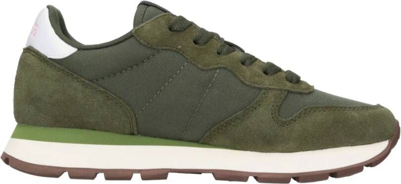 Sun68 Sneakers Groen Green Dames