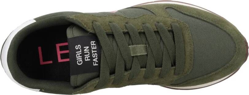 Sun68 Sneakers Groen Green Dames