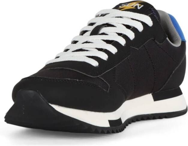 Sun68 Sneakers Niki Solid Black Heren