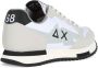 Sun68 Sneakers Niki Solid White Heren - Thumbnail 3