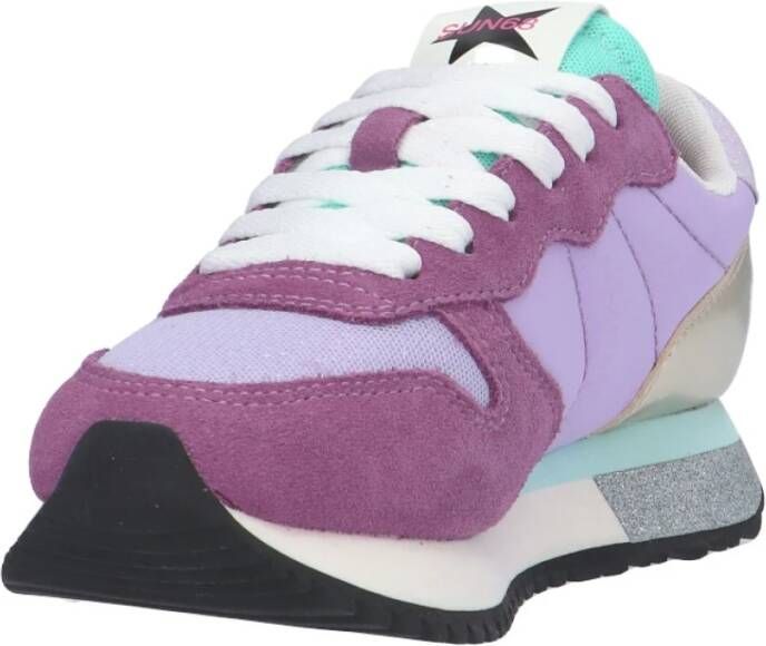 Sun68 Sneakers Paars Dames