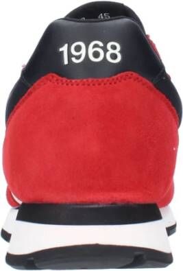 Sun68 Sneakers Rood Red Heren