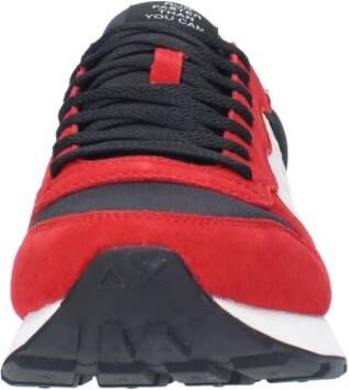 Sun68 Sneakers Rood Red Heren