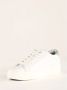 Sun68 Sportieve Leren Sneakers White Dames - Thumbnail 4