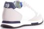 Sun68 Witte Sneakers Niki Solid White Heren - Thumbnail 15