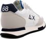 Sun68 Witte Sneakers Niki Solid White Heren - Thumbnail 8