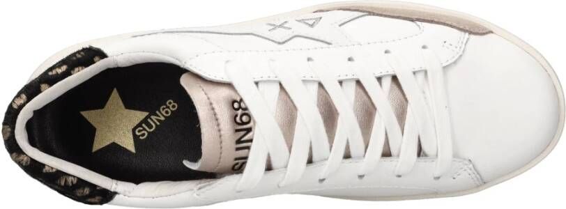 Sun68 Sneakers Wit White Dames