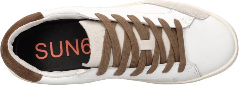 Sun68 Sneakers Wit White Heren