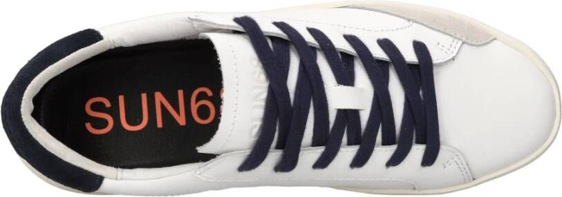 Sun68 Sneakers Wit White Heren