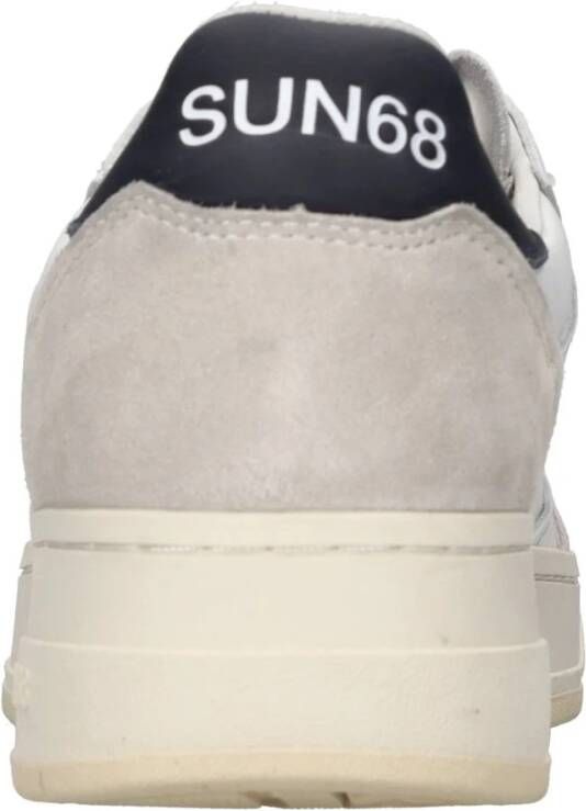 Sun68 Sneakers Wit White Heren