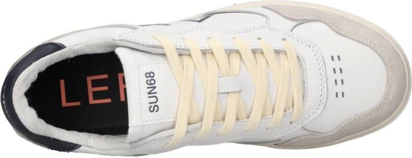 Sun68 Sneakers Wit White Heren