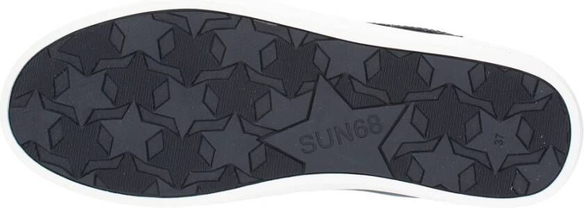 Sun68 Sneakers Zwart Black Dames