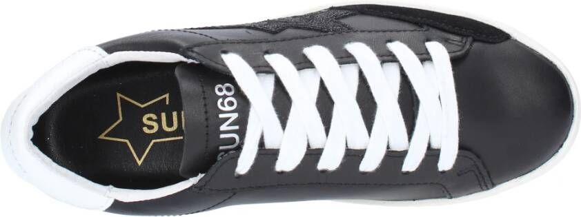 Sun68 Sneakers Zwart Black Dames