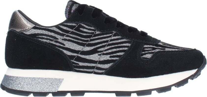 Sun68 Sneakers Zwart Black Dames