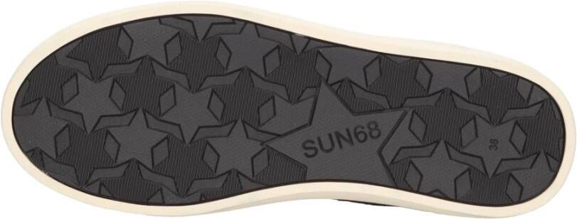 Sun68 Sneakers Zwart Black Dames