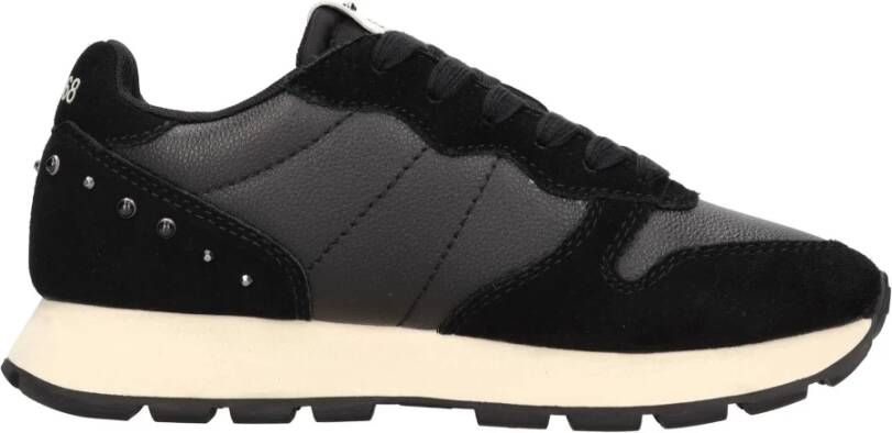 Sun68 Sneakers Zwart Black Dames