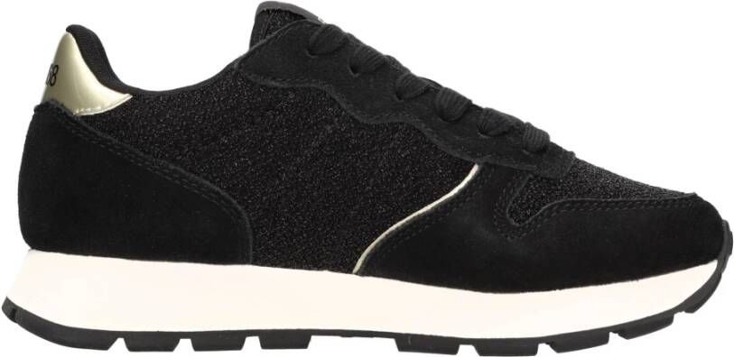 Sun68 Sneakers Zwart Black Dames