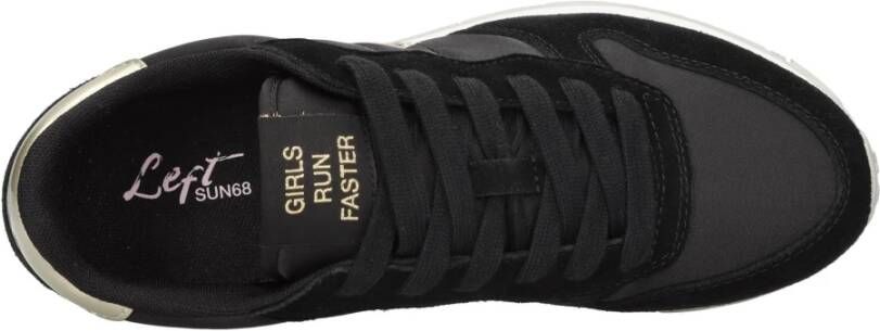 Sun68 Sneakers Zwart Black Dames