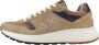 Sun68 Beige Mesh en Nubuck Sneakers Beige Heren - Thumbnail 4